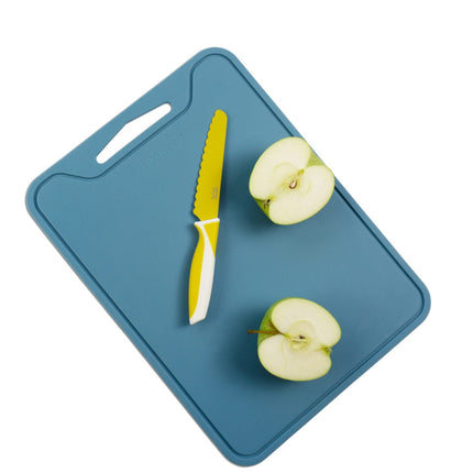 KiddiKutter Silicone Cutting Board - Sky Blue-KiddiKutter-Hello Charlie