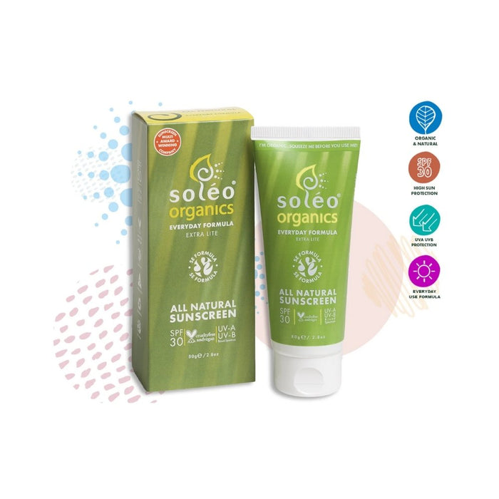 Soleo Organics Everyday Extra-Lite Natural Sunscreen - Hello Charlie 