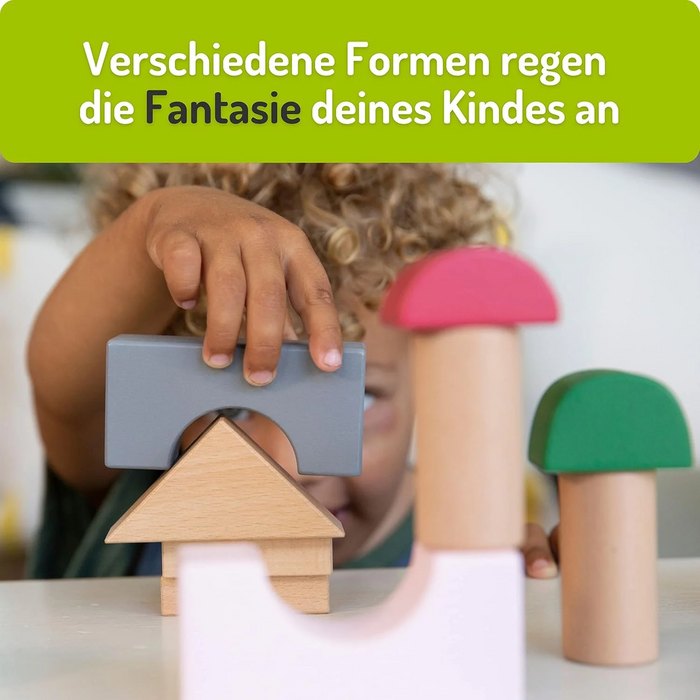 Everearth Stylish Building Blocks 37pc