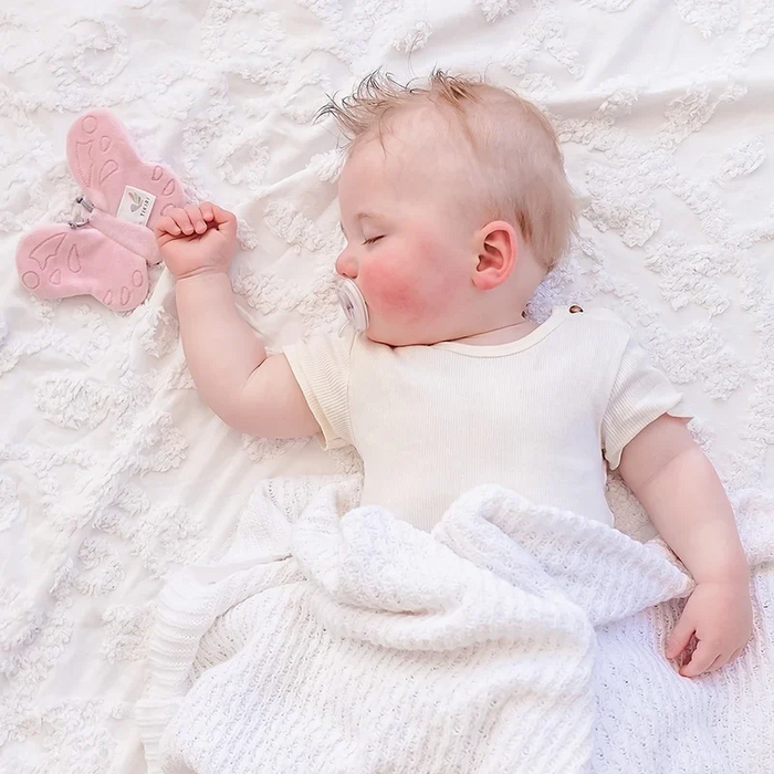 Tikiri Organic Sensory Scrunchie Toy - Butterfly