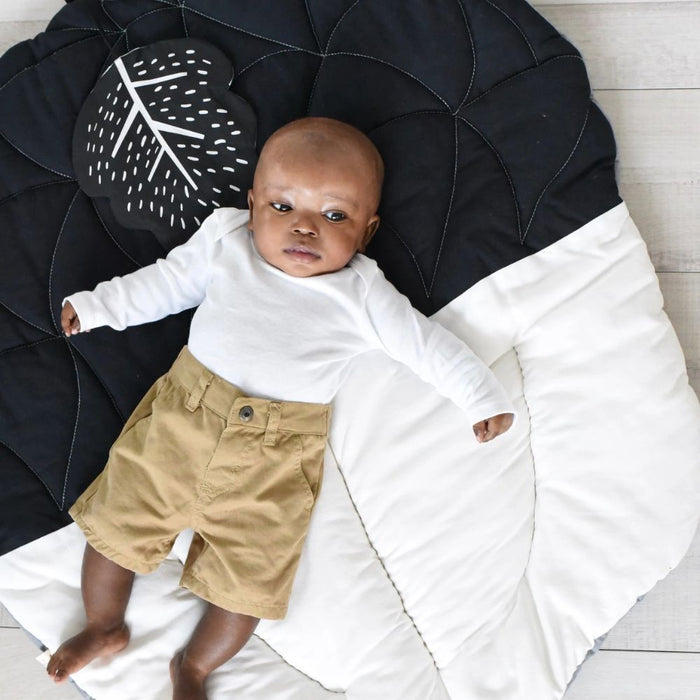 Wee Gallery Acorn Quilted Baby Play Mat - Hello Charlie 
