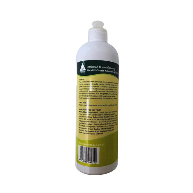 Abode Dishwashing Liquid Ginger & Lemongrass-Abode Natural Cleaning-Hello Charlie