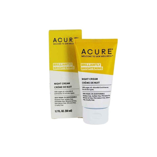 Acure Brilliantly Brightening Night Cream - Hello Charlie