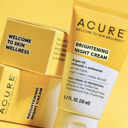 Acure Brilliantly Brightening Night Cream-Acure-Hello Charlie