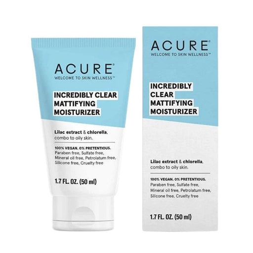 Acure Incredibly Clear Mattifying Moisturizer - Hello Charlie