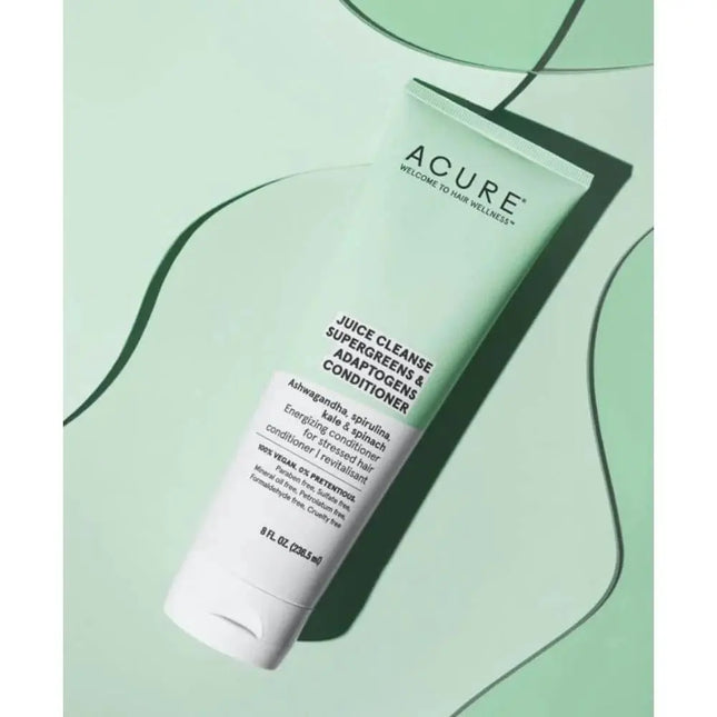 Acure Juice Cleanse Supergreens & Adaptogens Conditioner-Acure-Hello Charlie