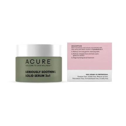 Acure Seriously Soothing Solid Serum 3 In 1-Acure-Hello Charlie