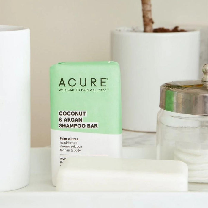 Acure Shampoo Bar - Coconut & Argan - Hello Charlie