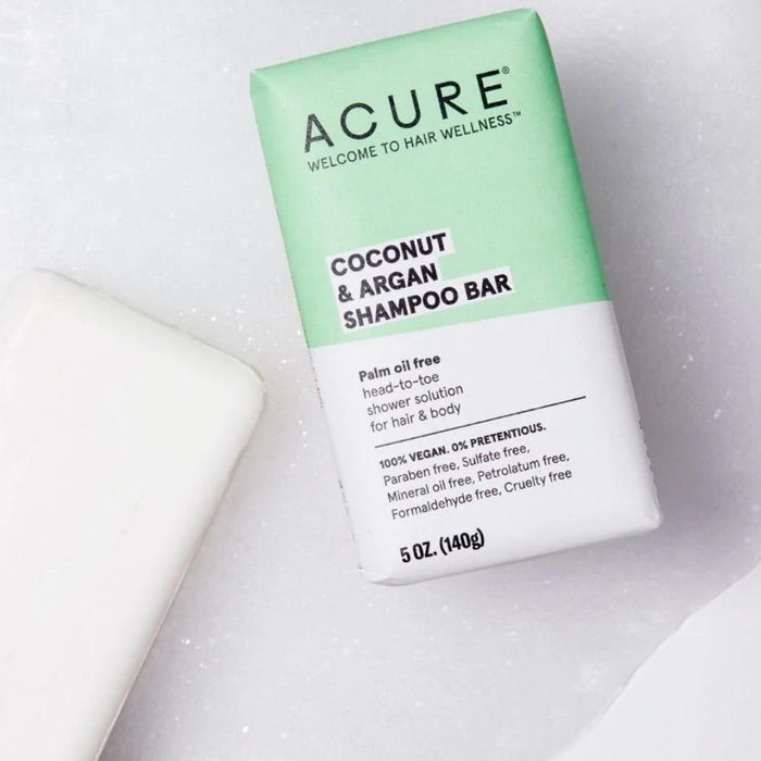 Acure Shampoo Bar - Coconut & Argan - Hello Charlie