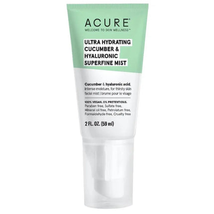 Acure Ultra Hydrating Cucumber & Hyaluronic Superfine Mist-Acure-Hello Charlie