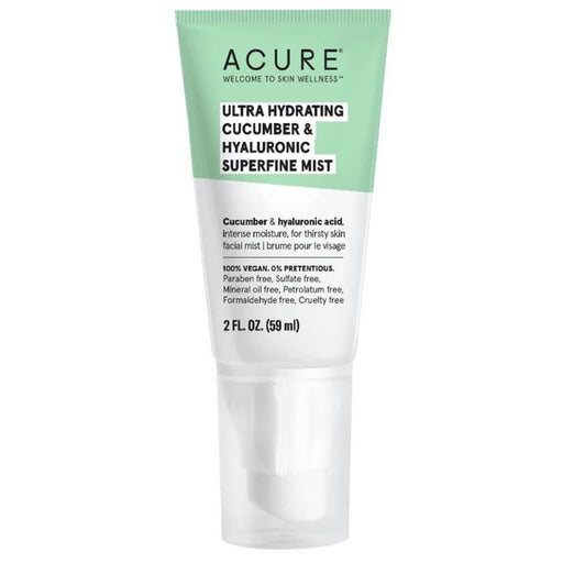 Acure Ultra Hydrating Cucumber & Hyaluronic Superfine Mist - Hello Charlie