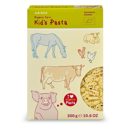Alb-Gold Organic Kids Animal Shaped Pasta-Dinos-Hello-Charlie