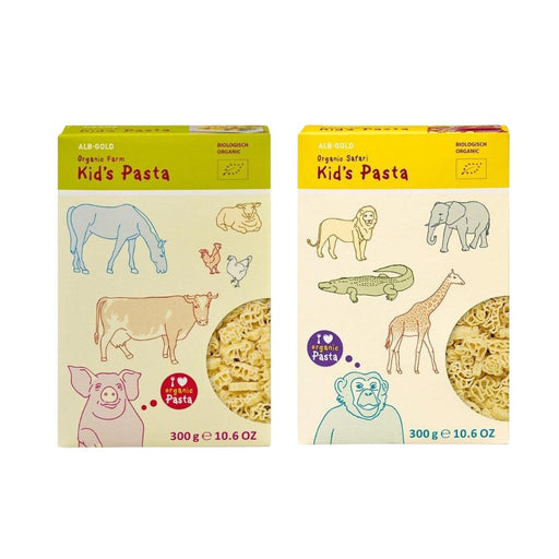 Alb - Gold Organic Kids Animal Shaped Pasta - Hello Charlie