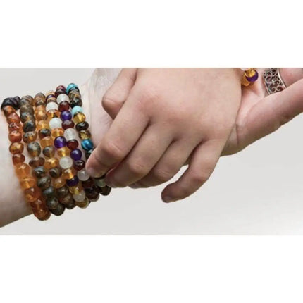 Amber Love Baltic Amber Teething Bracelet/Anklet - Mixed Love-Amber Love-Hello Charlie