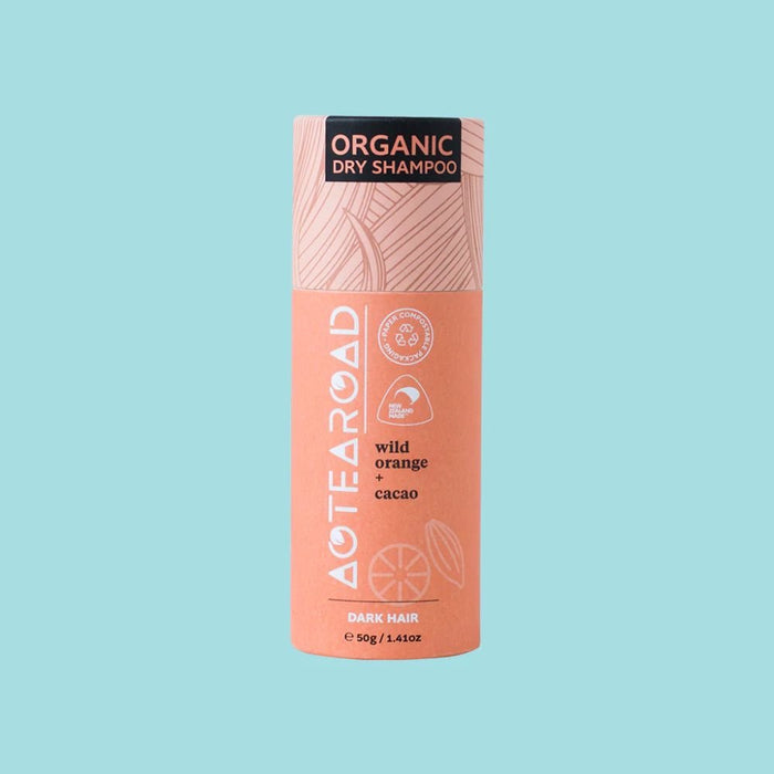 Aotearoad Organic Dry Shampoo - Dark Hair - Hello Charlie