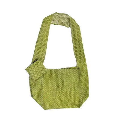 Apple Green Duck Reusable Shopping Bag - Flora-Apple Green Duck-Hello Charlie