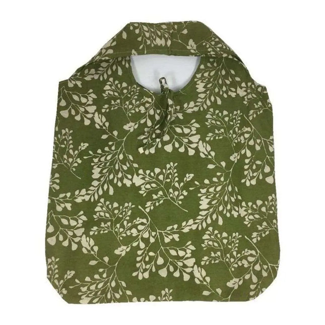 Apple Green Duck Reusable Shopping Bag - Hampi-Apple Green Duck-Hello Charlie