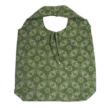 Apple Green Duck Reusable Shopping Bag - Hampi-Apple Green Duck-Hello Charlie