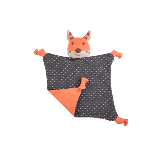 Apple Park Frenchy Fox Organic Blankie--Hello-Charlie