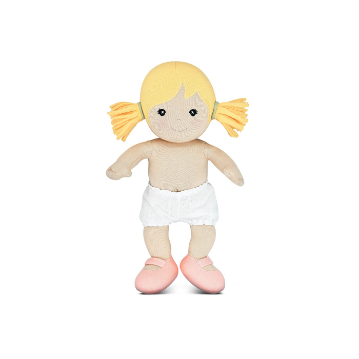 Apple Park Friends Organic Soft Doll--Hello-Charlie