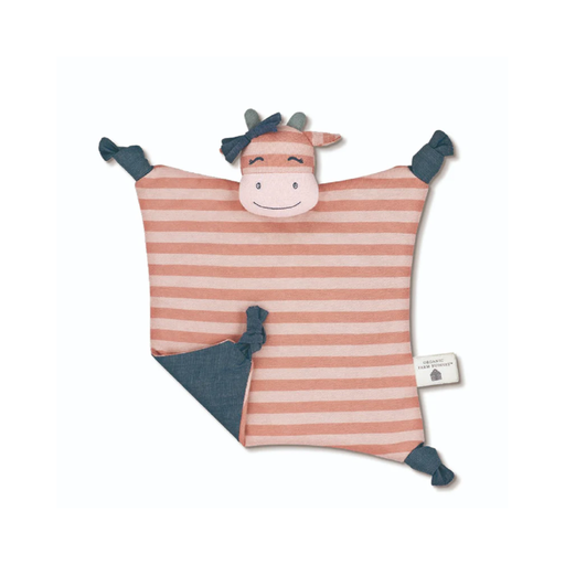 Apple Park Miss Moo Organic Blankie--Hello-Charlie