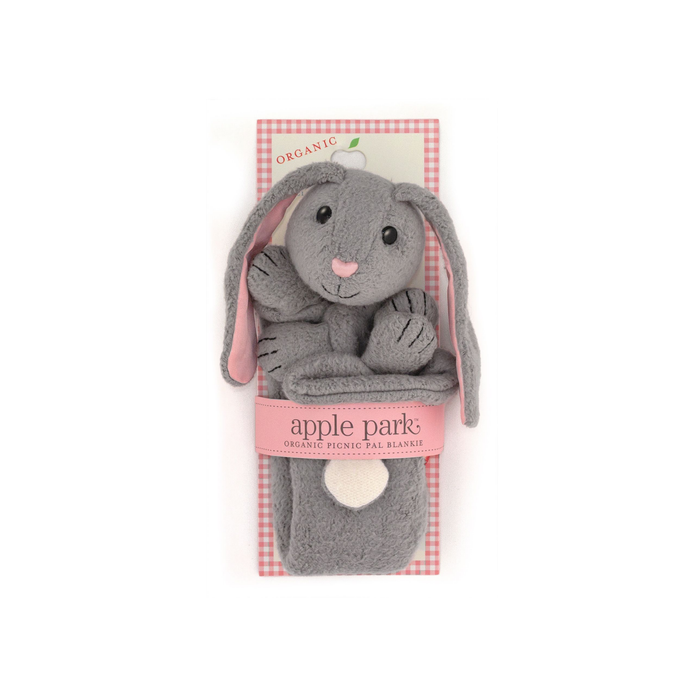 Apple Park Organic Blankie - Bunny--Hello-Charlie