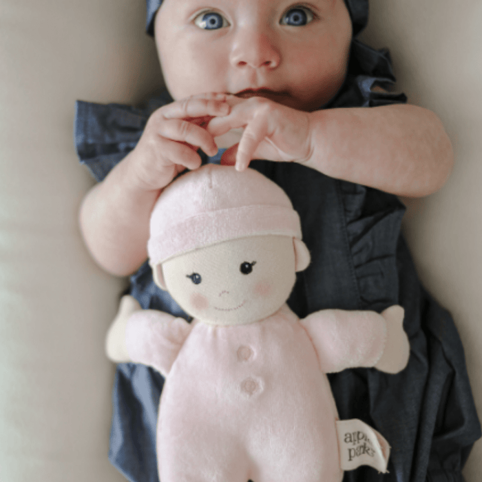 Apple Park Organic First Baby Doll - Hello Charlie