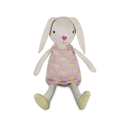 Apple Park Organic Knit Bunny Pals - Luella Bunny--Hello-Charlie