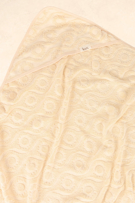 Hooded Beach Towel: Oat