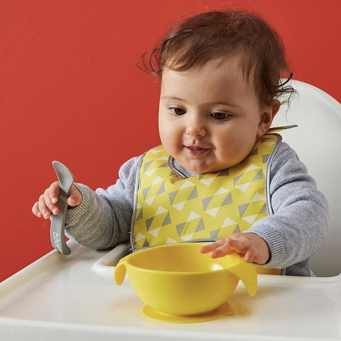 b.box Feeding Set - Silicone Bowl + Spoon--Hello-Charlie