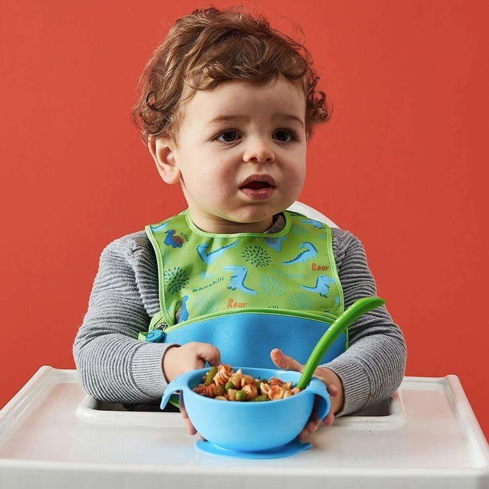 b.box Feeding Set - Silicone Bowl + Spoon--Hello-Charlie