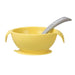 b.box Feeding Set - Silicone Bowl + Spoon-Lemon Sherbet-Hello-Charlie