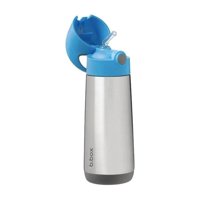 b.box Insulated Drink Bottle - 500ml-Blue Slate-Hello-Charlie