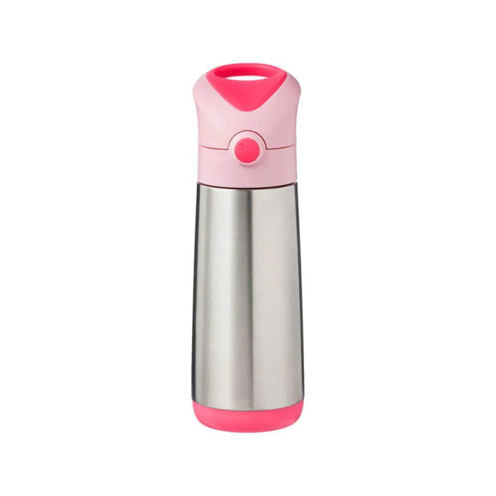 b.box Insulated Drink Bottle - 500ml-Flamingo Fizz-Hello-Charlie