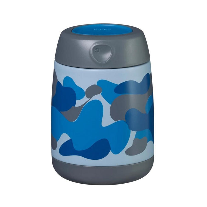 b.box Insulated Food Jar - Mini-Blue Camo-Hello-Charlie