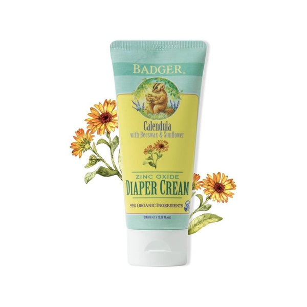 Badger Baby Zinc Oxide Nappy Cream--Hello-Charlie