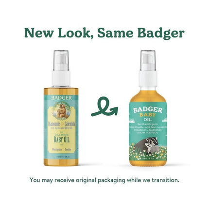 Badger Balm Natural Baby Oil-Badger Balm-Hello Charlie