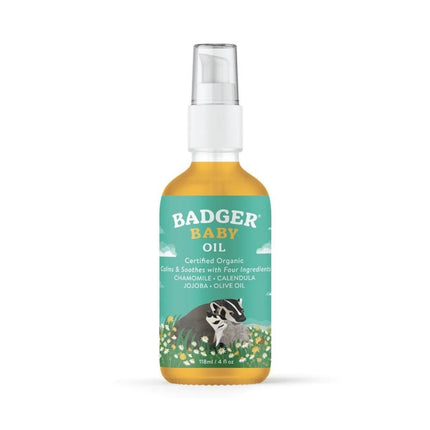 Badger Balm Natural Baby Oil-Badger Balm-Hello Charlie