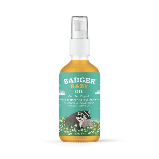 Badger Balm Natural Baby Oil-Badger Balm-Hello Charlie