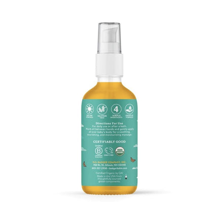 Badger Balm Natural Baby Oil-Badger Balm-Hello Charlie