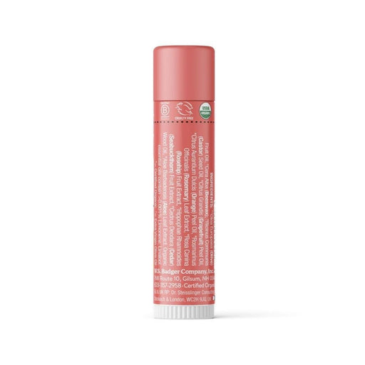 Badger Balm Natural & Organic Lip Balm - Pink Grapefruit - Hello Charlie