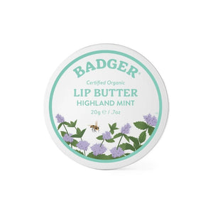 Badger Balm Organic Lip Butter Tin - Highland Mint--Hello-Charlie