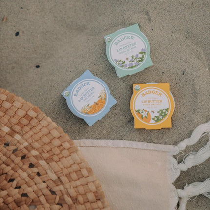 Badger Balm Organic Lip Butter Tin - Highland Mint-Badger Balm-Hello Charlie