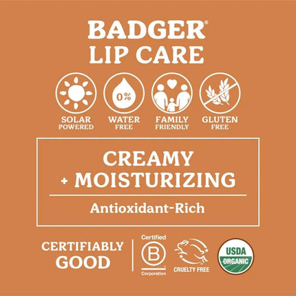 Badger Balm Organic Lip Butter Tin - Highland Mint-Badger Balm-Hello Charlie