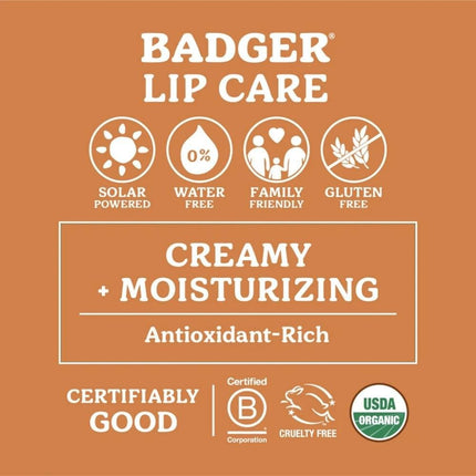 Badger Balm Organic Lip Butter Tin - Highland Mint-Badger Balm-Hello Charlie