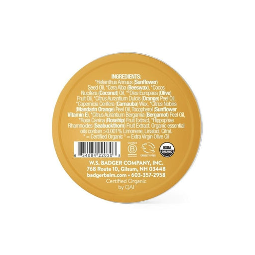 Badger Balm Organic Lip Butter Tin - Sweet Orange - Hello Charlie