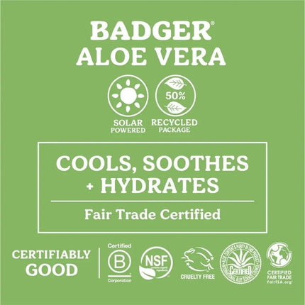 Badger Organic Aloe Vera Gel-Badger Balm-Hello Charlie