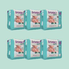Bambo Nature Eco Nappies Premature Size 0 - Bulk-Bambo Nature-Hello Charlie