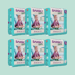 Bambo Nature Eco Nappies Size 4 L - Bulk-Bambo Nature-Hello Charlie