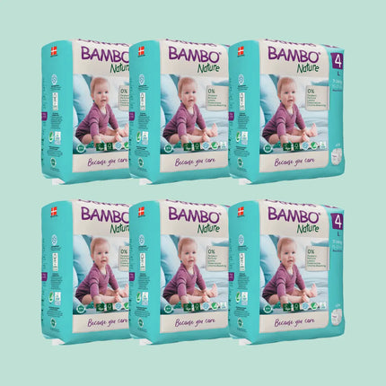 Bambo Nature Eco Nappies Size 4 L - Bulk-Bambo Nature-Hello Charlie